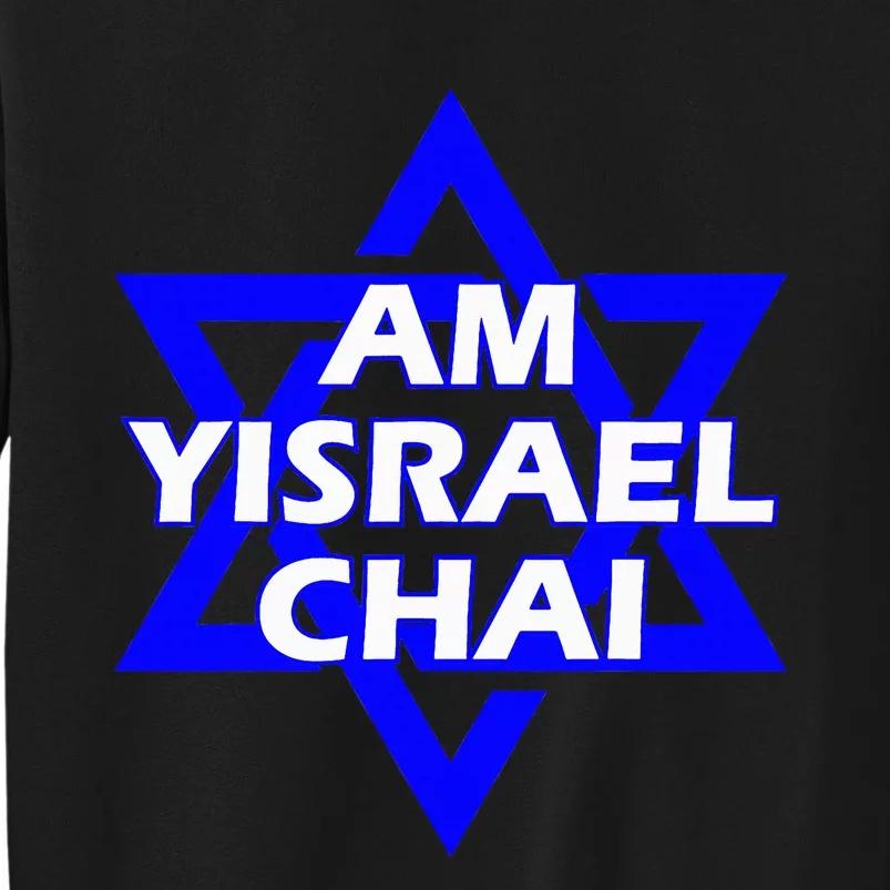 Am Yisrael Chai Israel Star Of David Sweatshirt