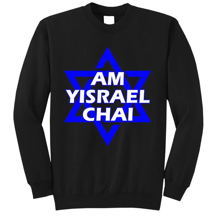 Am Yisrael Chai Israel Star Of David Sweatshirt