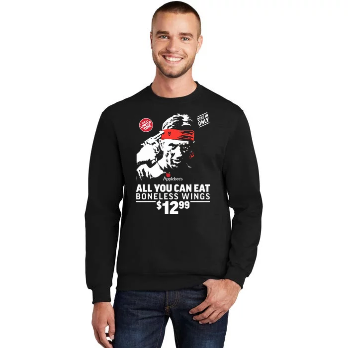 All You Can Eat Boneless Wings Sweatshirt