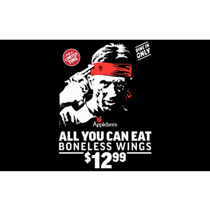 All You Can Eat Boneless Wings Bumper Sticker