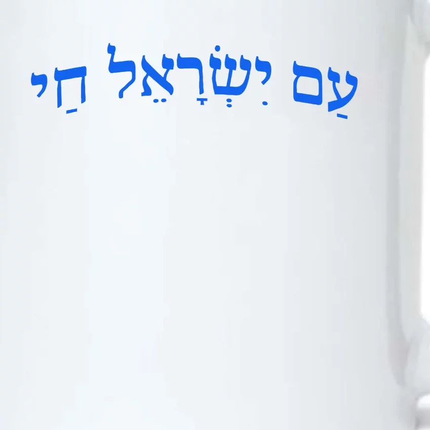 Am Yisrael Chai Jewish Pride Israel Star Of David Black Color Changing Mug