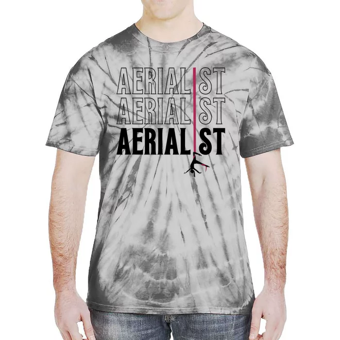 AERIALIST Yogi Dancer Aerial Hoop Lover Tie-Dye T-Shirt