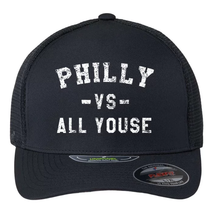 All Youse Funny Philadelphia Slang Flexfit Unipanel Trucker Cap