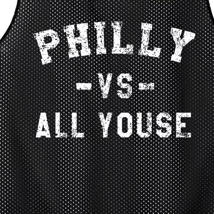 All Youse Funny Philadelphia Slang Mesh Reversible Basketball Jersey Tank