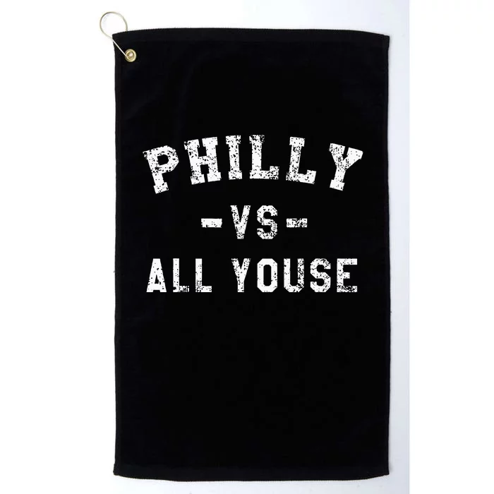 All Youse Funny Philadelphia Slang Platinum Collection Golf Towel