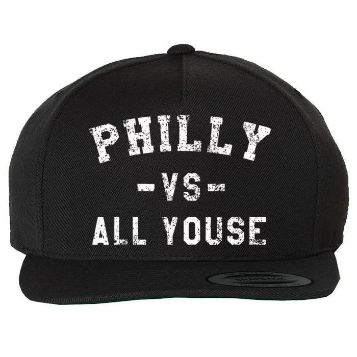 All Youse Funny Philadelphia Slang Wool Snapback Cap