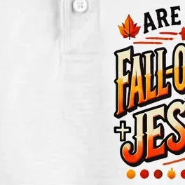 Are You Falloween Jesus Christian Fall Dry Zone Grid Performance Polo