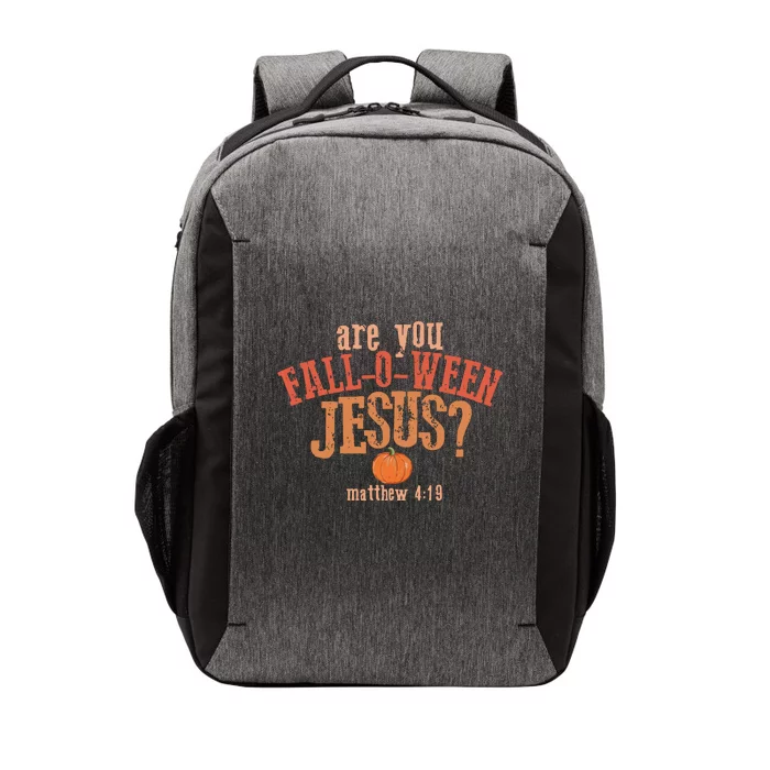 Are You FallOWeen Jesus Christian Halloween Vector Backpack