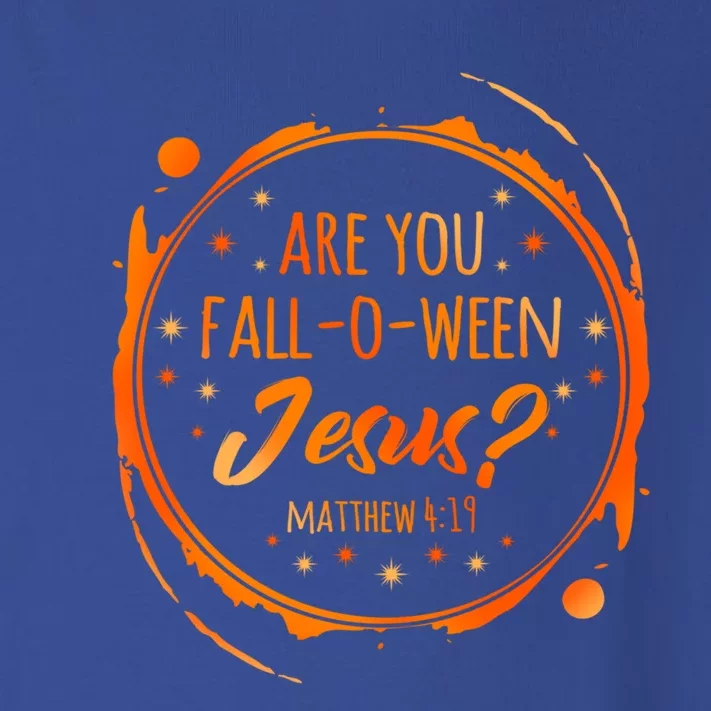 Are You Falloween Jesus Christian Halloween Party Costume Gift Toddler Long Sleeve Shirt