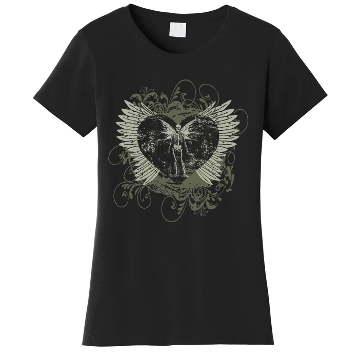 A.esthetic Y.2k f.airy w.ings skeleton alt g.runge Women's T-Shirt