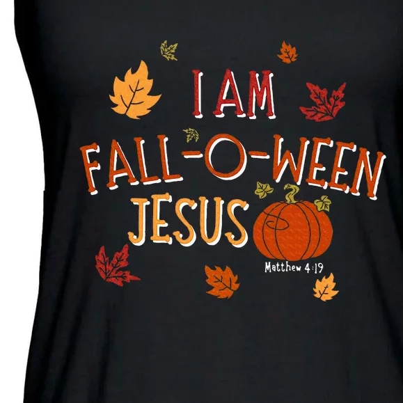 Are You Fall O Ween Jesus Matthew 419 Funny Halloween Gifts Ladies Essential Flowy Tank