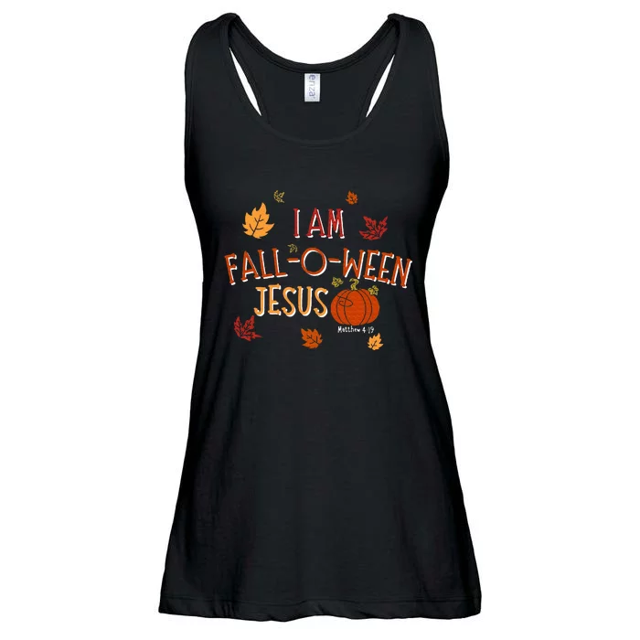 Are You Fall O Ween Jesus Matthew 419 Funny Halloween Gifts Ladies Essential Flowy Tank