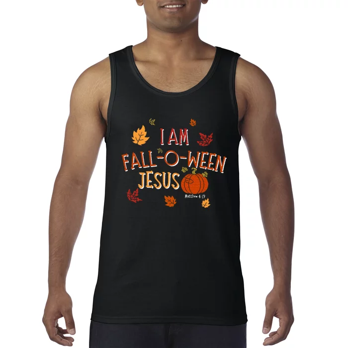 Are You Fall O Ween Jesus Matthew 419 Funny Halloween Gifts Tank Top