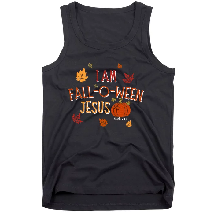 Are You Fall O Ween Jesus Matthew 419 Funny Halloween Gifts Tank Top