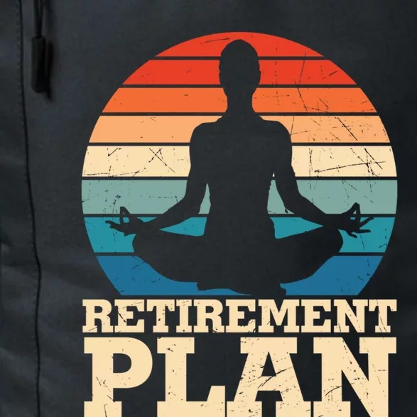 Acro Yoga Is My Retiret Plan Training Pranayama Joga Gift Daily Commute Backpack