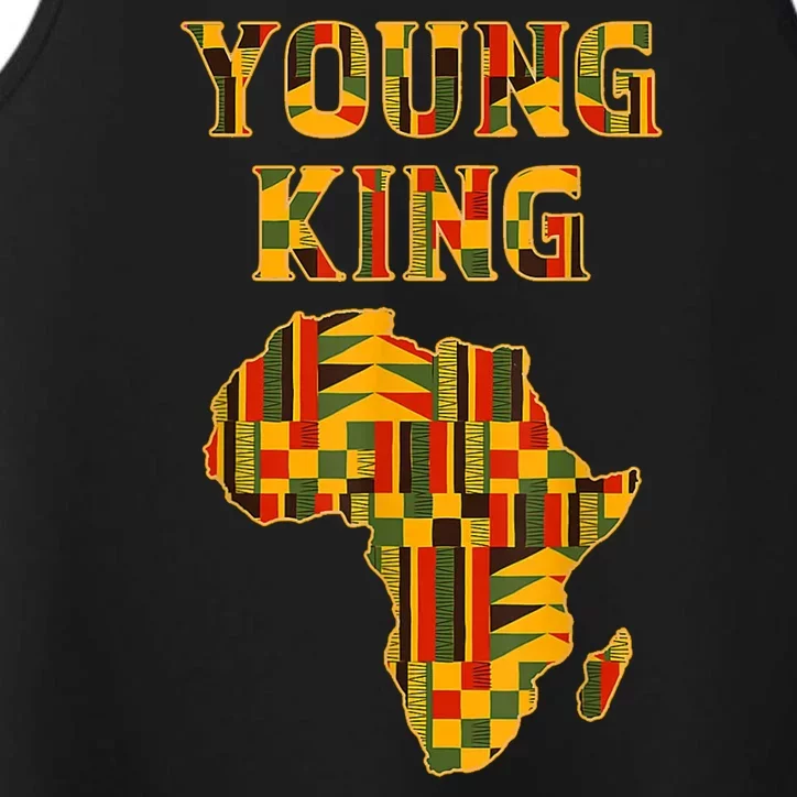 African Young King Performance Tank