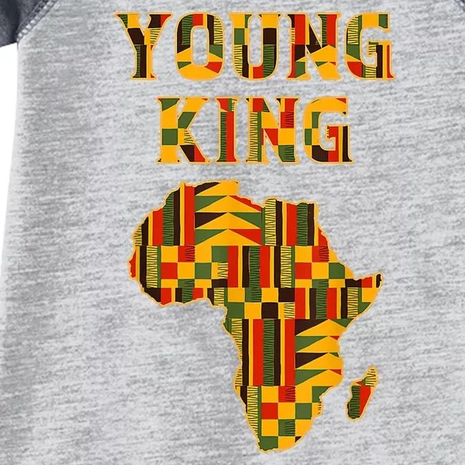 African Young King Infant Baby Jersey Bodysuit