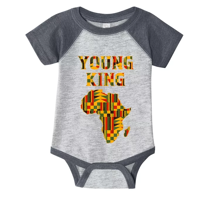 African Young King Infant Baby Jersey Bodysuit