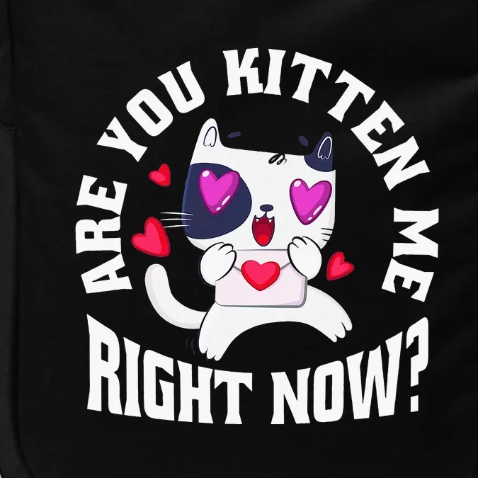 Are You Kitten Me Right Now Funny Cats Impact Tech Backpack