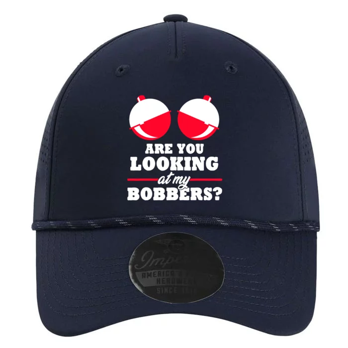 Are You Looking At My Bobbers? Funny Fishing Gifts For Wo Performance The Dyno Cap