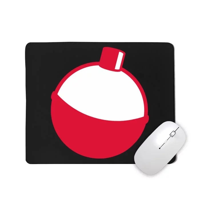 Are You Looking At My Bobbers? Funny Fishing Gifts Mousepad