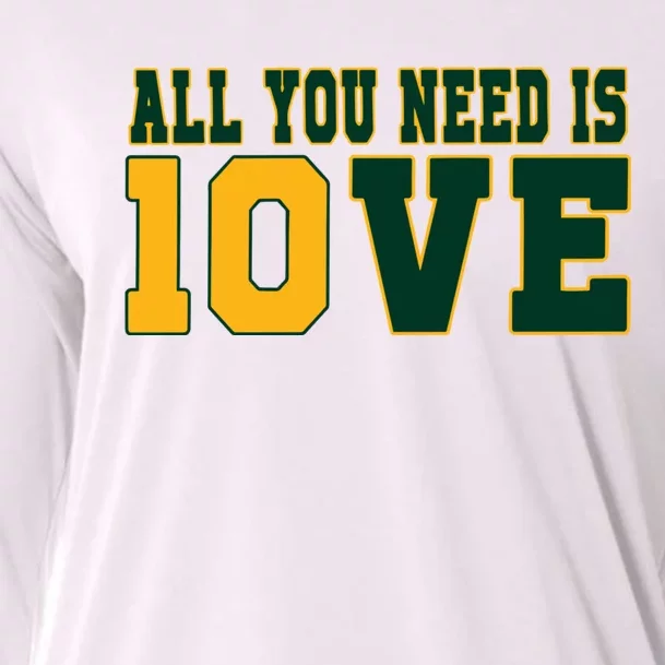 All You Need Is 10ve Funny Cooling Performance Long Sleeve Crew