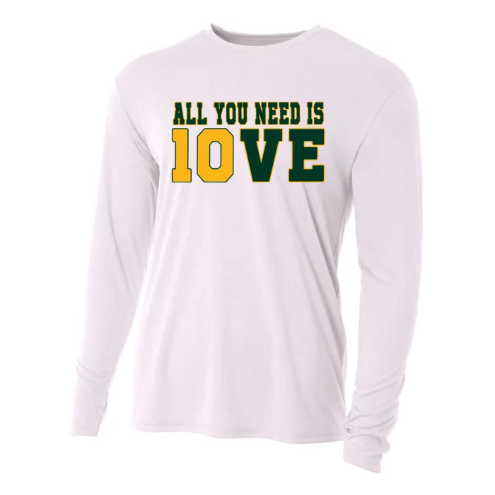 All You Need Is 10ve Funny Cooling Performance Long Sleeve Crew