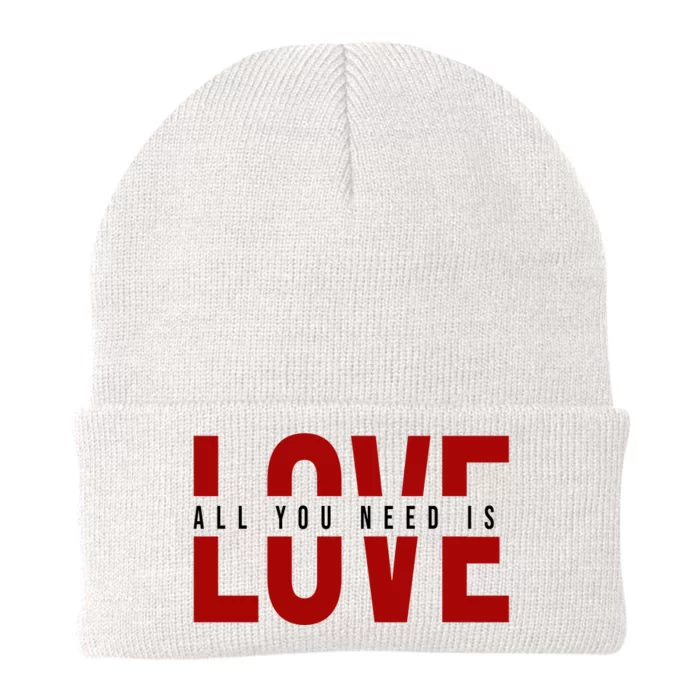 All You Need Is Love Cute Gift Knit Cap Winter Beanie