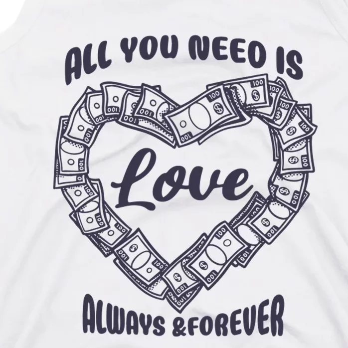 All You Need Is Love Alway And Forever Tank Top