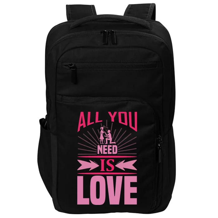 All You Need Is Love Impact Tech Backpack