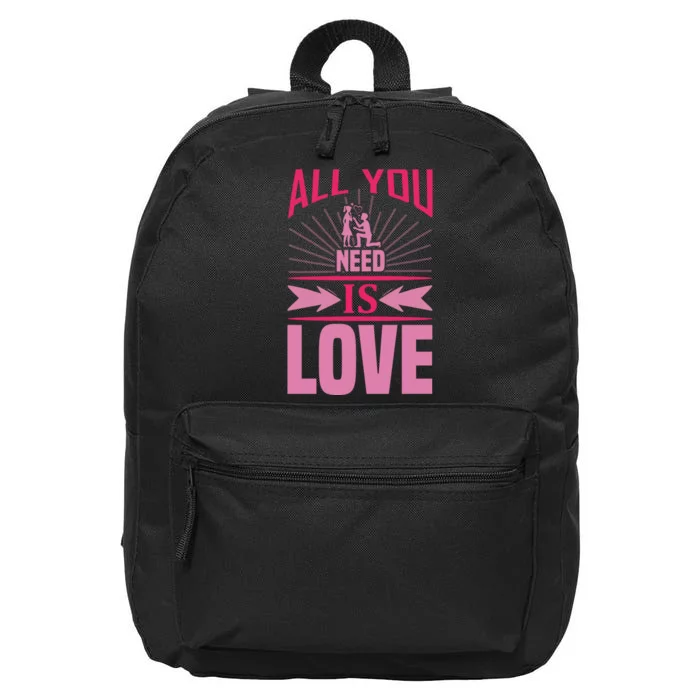 All You Need Is Love 16 in Basic Backpack