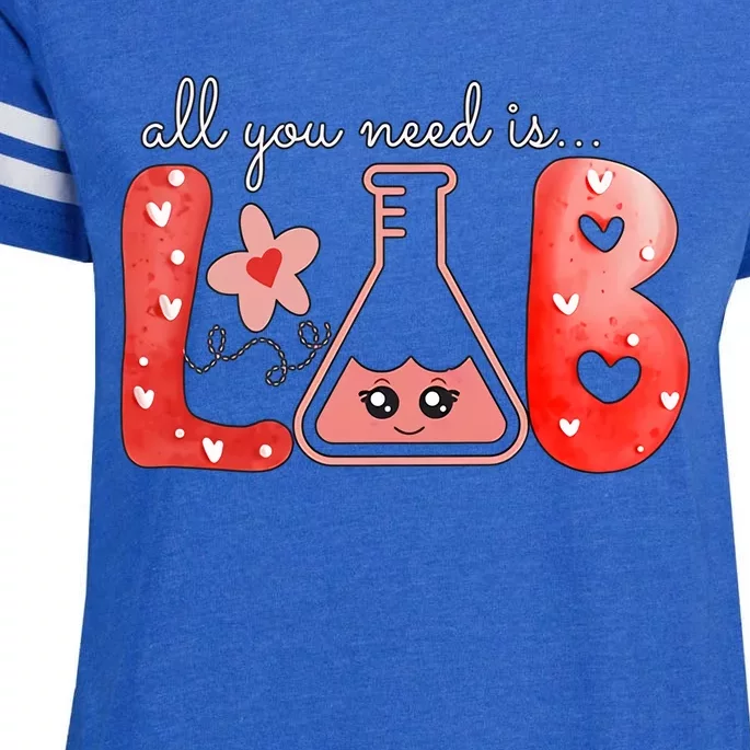 All You Need Is Lab Medical Lab Science Pathology Lab Week Enza Ladies Jersey Football T-Shirt