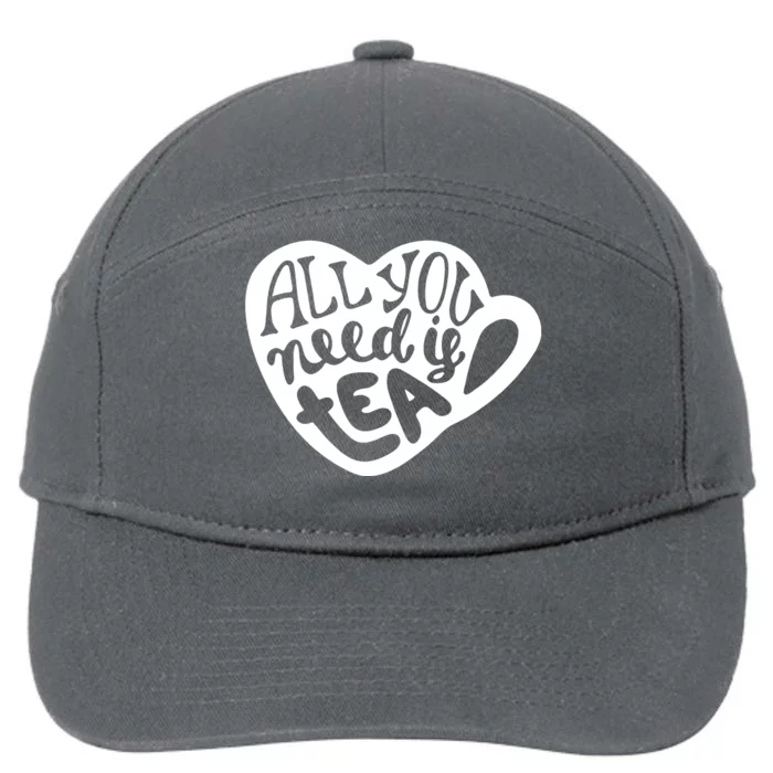 All You Need Is Tea 7-Panel Snapback Hat