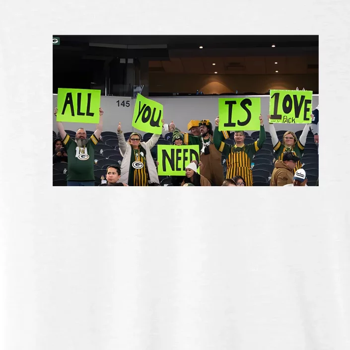 All You Need Is Love And His Pack Green Bay Packer ChromaSoft Performance T-Shirt