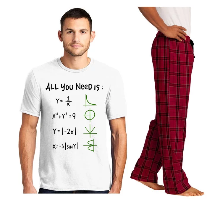 All You Need Is Love And Math Gift Pajama Set