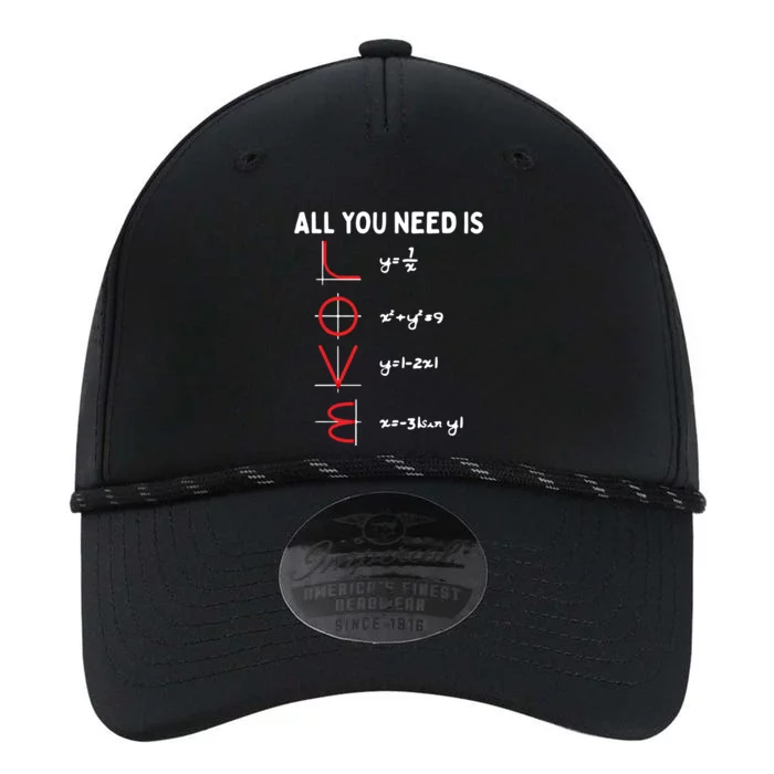 All You Need Is Love Math Valentines Day Mathematics Teacher Gift Performance The Dyno Cap