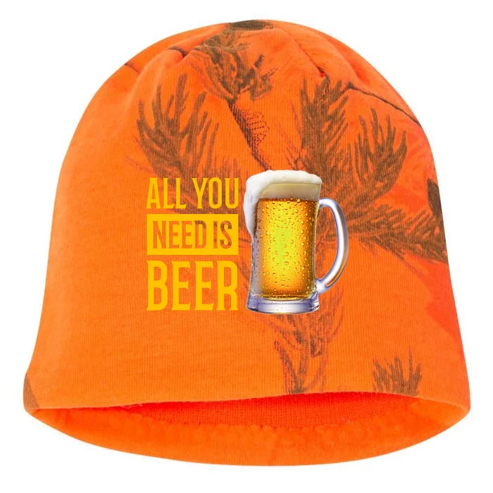 All You Need Is Beer Kati - Camo Knit Beanie