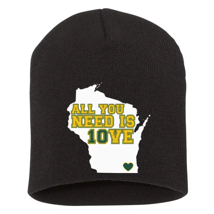 All You Need Is Love Short Acrylic Beanie