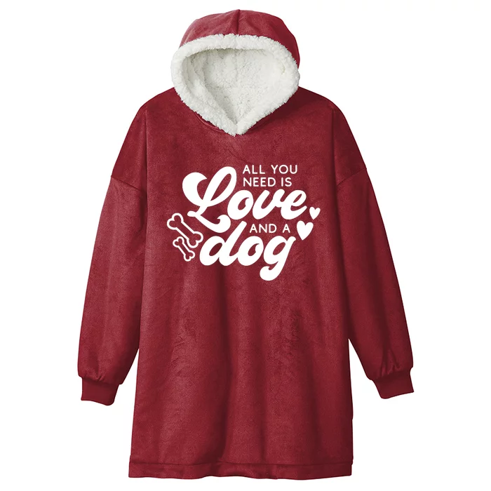 All You Need Is Love Hooded Wearable Blanket