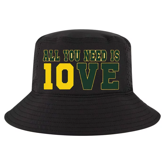 All You Need Is Love Green Bay Gift Cool Comfort Performance Bucket Hat