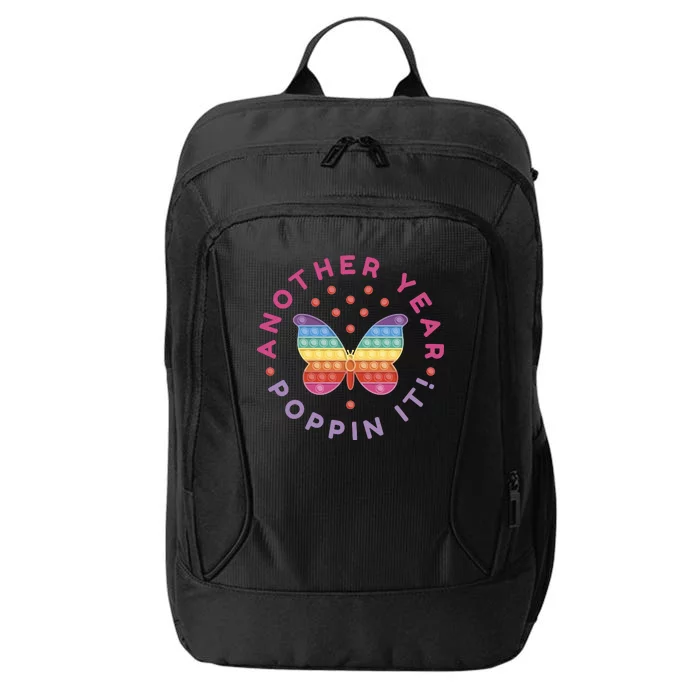 Another Year Poppin It Butterfly Push Pop City Backpack