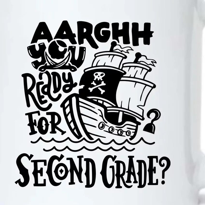 Aarghh You Ready For Second Grade Pirate Black Color Changing Mug