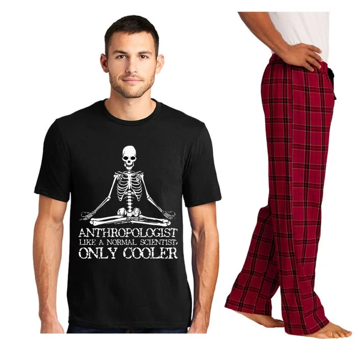 Anthropology Yoga Skeleton Anthropologist Pajama Set