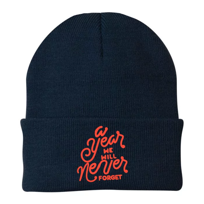 A Year We Will Never Forget Meaningful Gift Knit Cap Winter Beanie