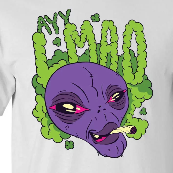 Ayy Lmao Marijuana Alien Tall T-Shirt