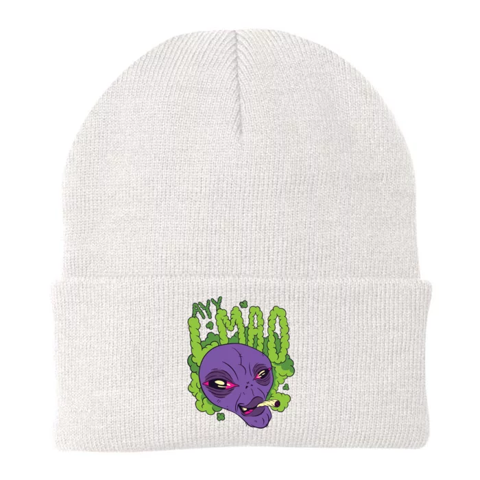 Ayy Lmao Marijuana Alien Knit Cap Winter Beanie