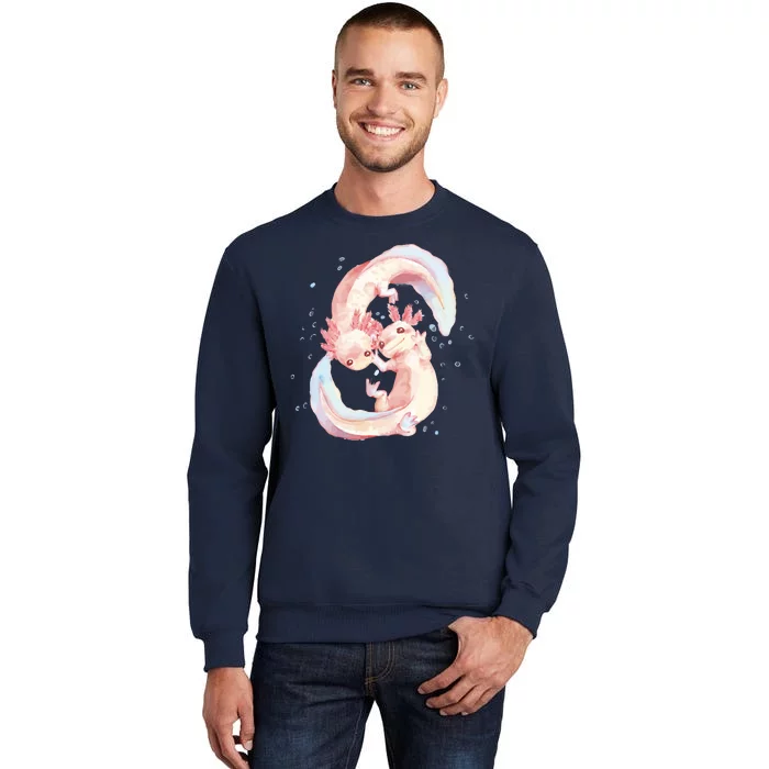 Axolotl Ying Yang Sweatshirt