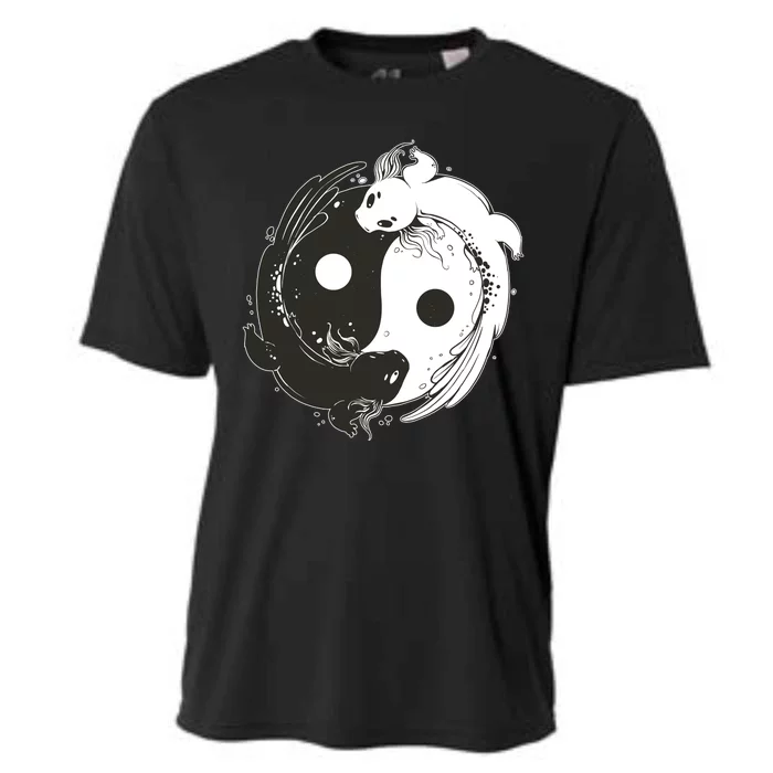 Axolotl Yin Yang Cooling Performance Crew T-Shirt