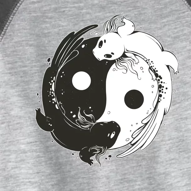 Axolotl Yin Yang Toddler Fine Jersey T-Shirt