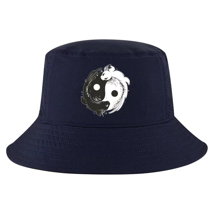 Axolotl Yin Yang Cool Comfort Performance Bucket Hat